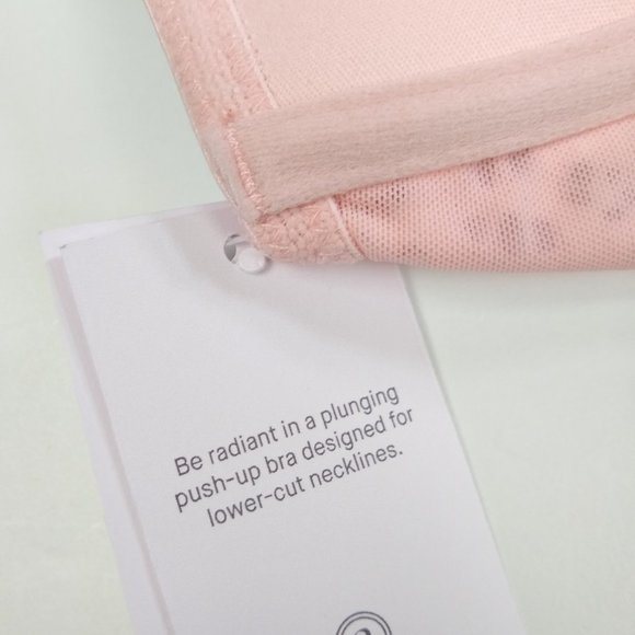 Auden Pink Lace Plunge PushUp Underwire Bra Target - Picture 15 of 16